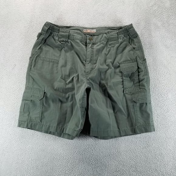 5.11 Tactical Other - 5.11 Tactical Shorts Mens 38 Green Cargo Ripstop Outdoor Hiking Workwear